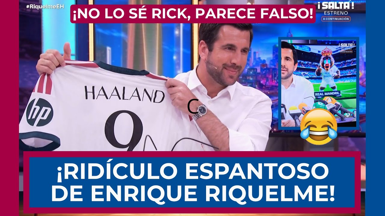😂🚨 &iexcl;RIQUELME PROMETE A HAALAND Y ELIGE A 