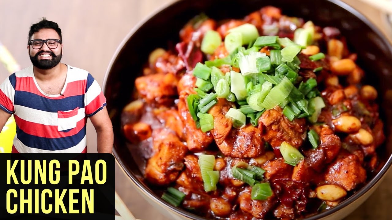 Kung Pao Chicken Recipe | How To Make Kung Pao Chicken Gravy | Chinese Cuisine |Nick Saraf's Foodlog