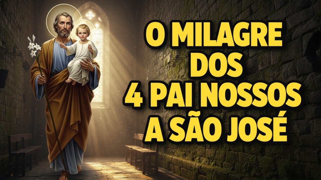 Milagre em 4 Passos: A Intercessão de São José que Muda Tudo