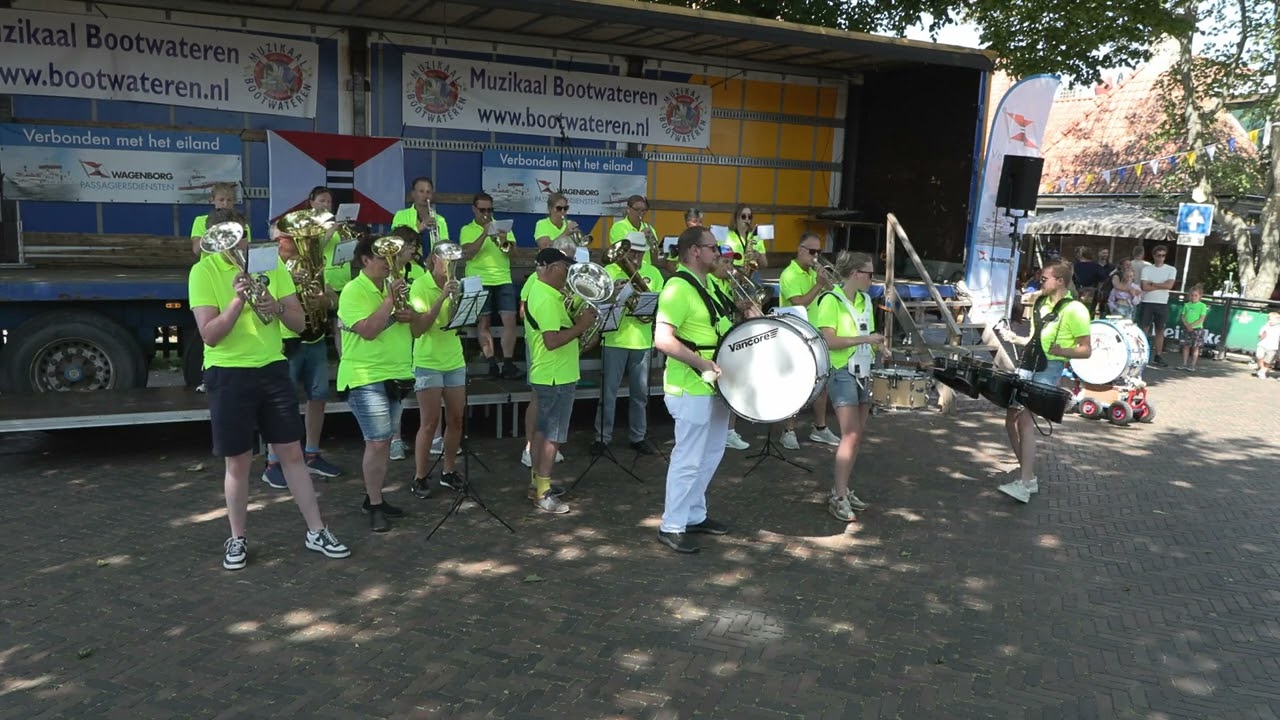 De Bladblazers Ameland Muzikaal Bootwateren Editie 2025 Hollum Ameland 21 juni 2025