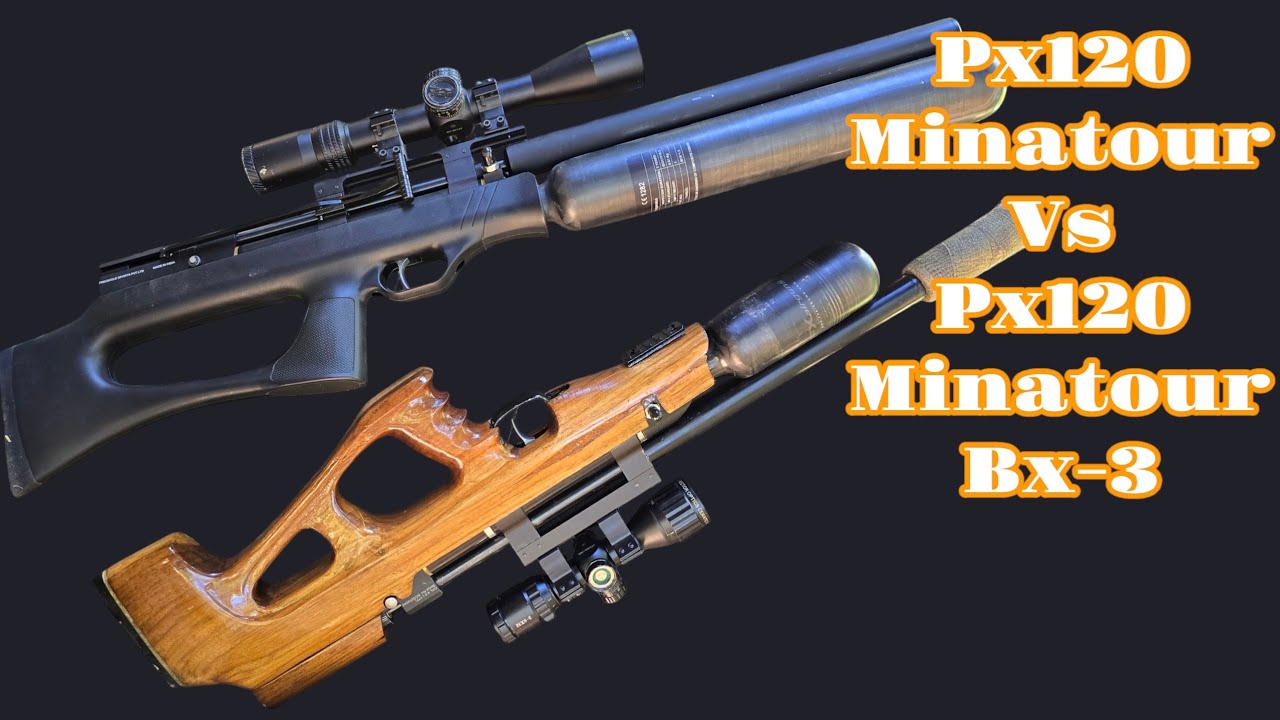 PX120 MINATOUR VS PX120 MINATOUR BX-3//PX120 VS PX120 BX-3 ACCURACY TEST