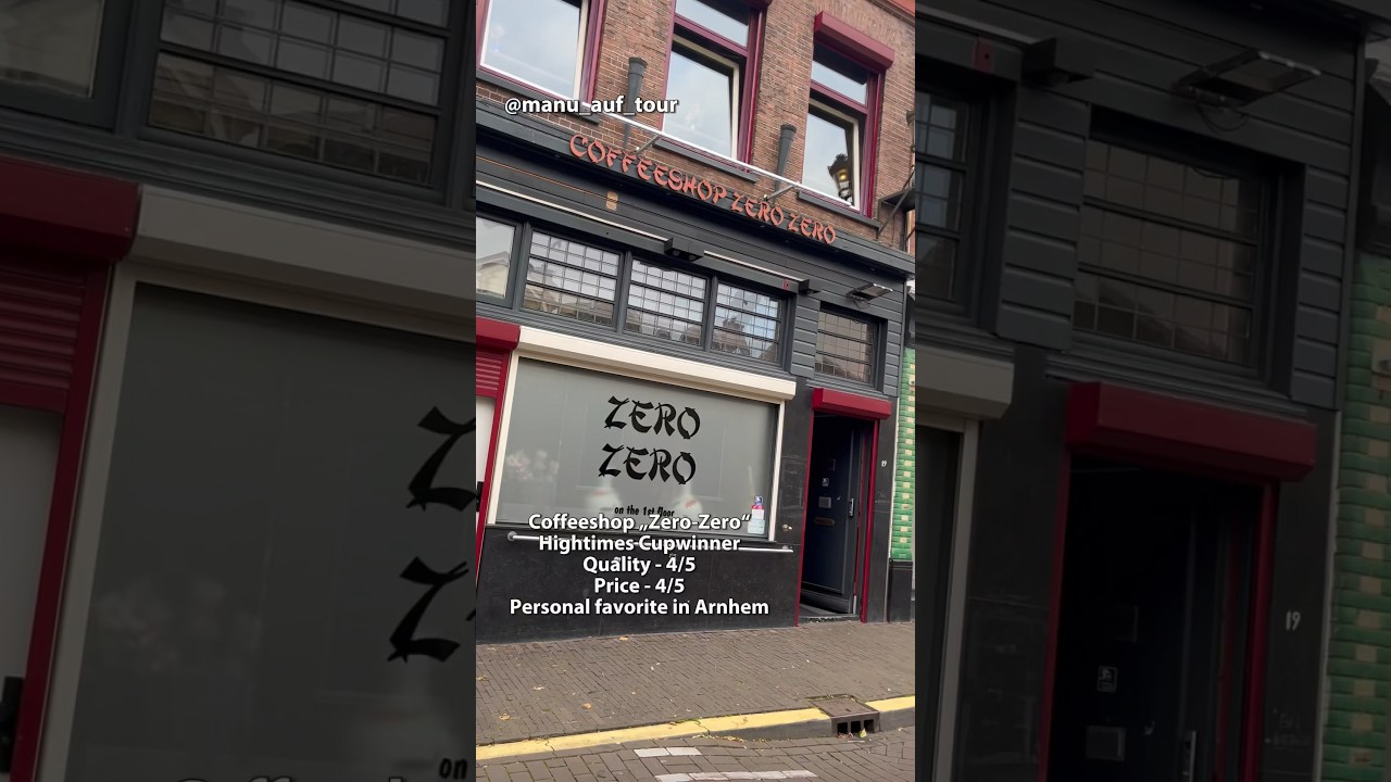Arnhem Coffeeshop Tour Zero-Zero Men&uacute; #420 #brokkoli #netherlands #coffeeshopmenu #hightimescup