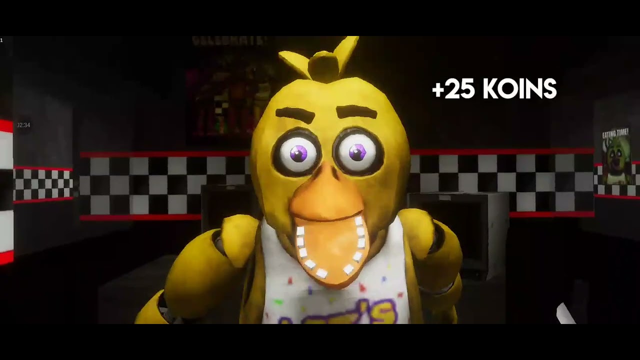 Jugando fnaf #2