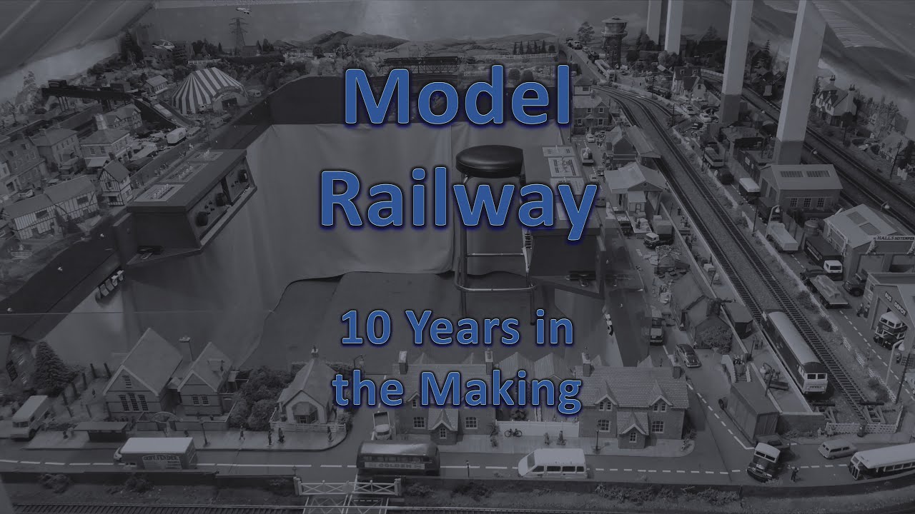 Stunning 00 Gauge Model Railway with life like rural, urban & industrial areas (Smoother Version)