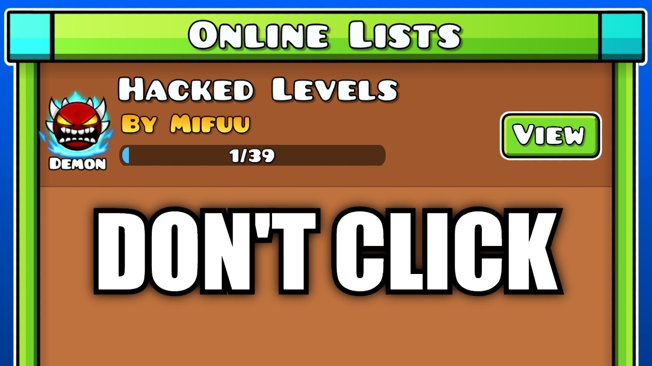 This is a real geometry dash list