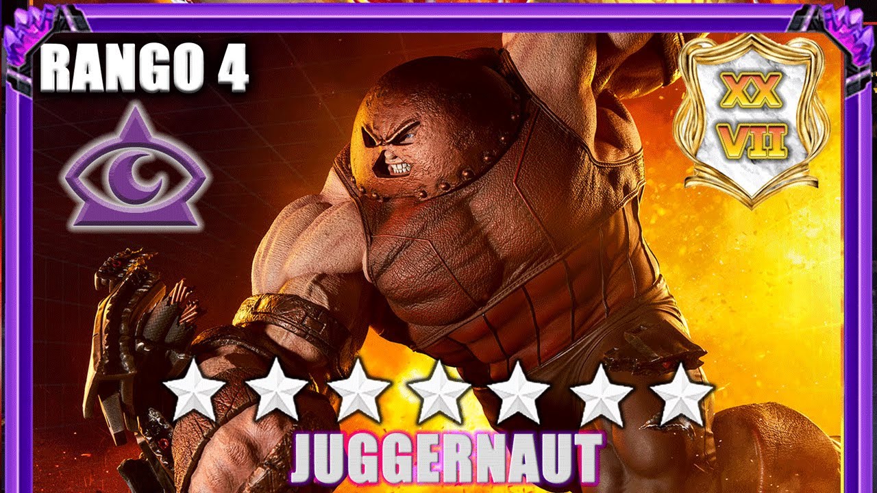 JUGGERNAUT 7🌟R4 (Con Grazia) - 💖 MARVEL Contest Of Champions 💖