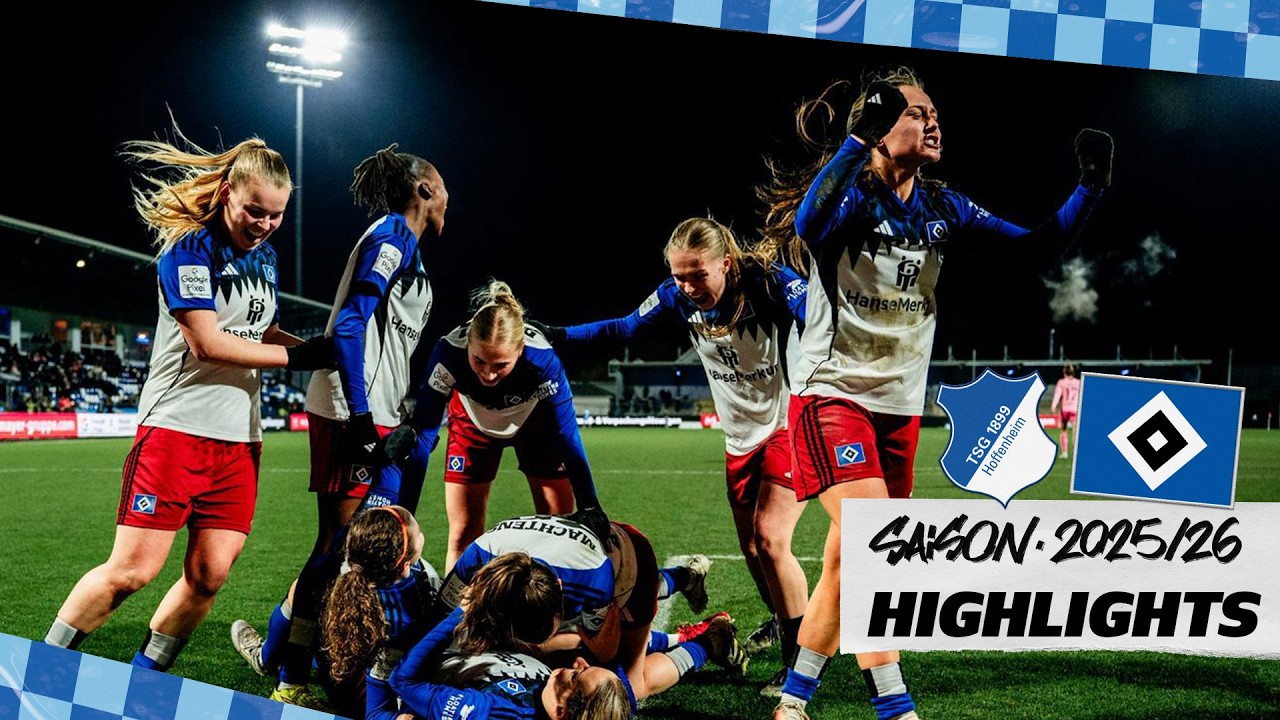 AUSWÄRTS-SENSATION AM 18. SPIELTAG | Die Highlights: TSG Hoffenheim vs. HSV Frauen
