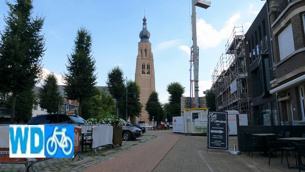 Bicycle ride from Hoogstraten in Belgium back to the Netherlands (2021)