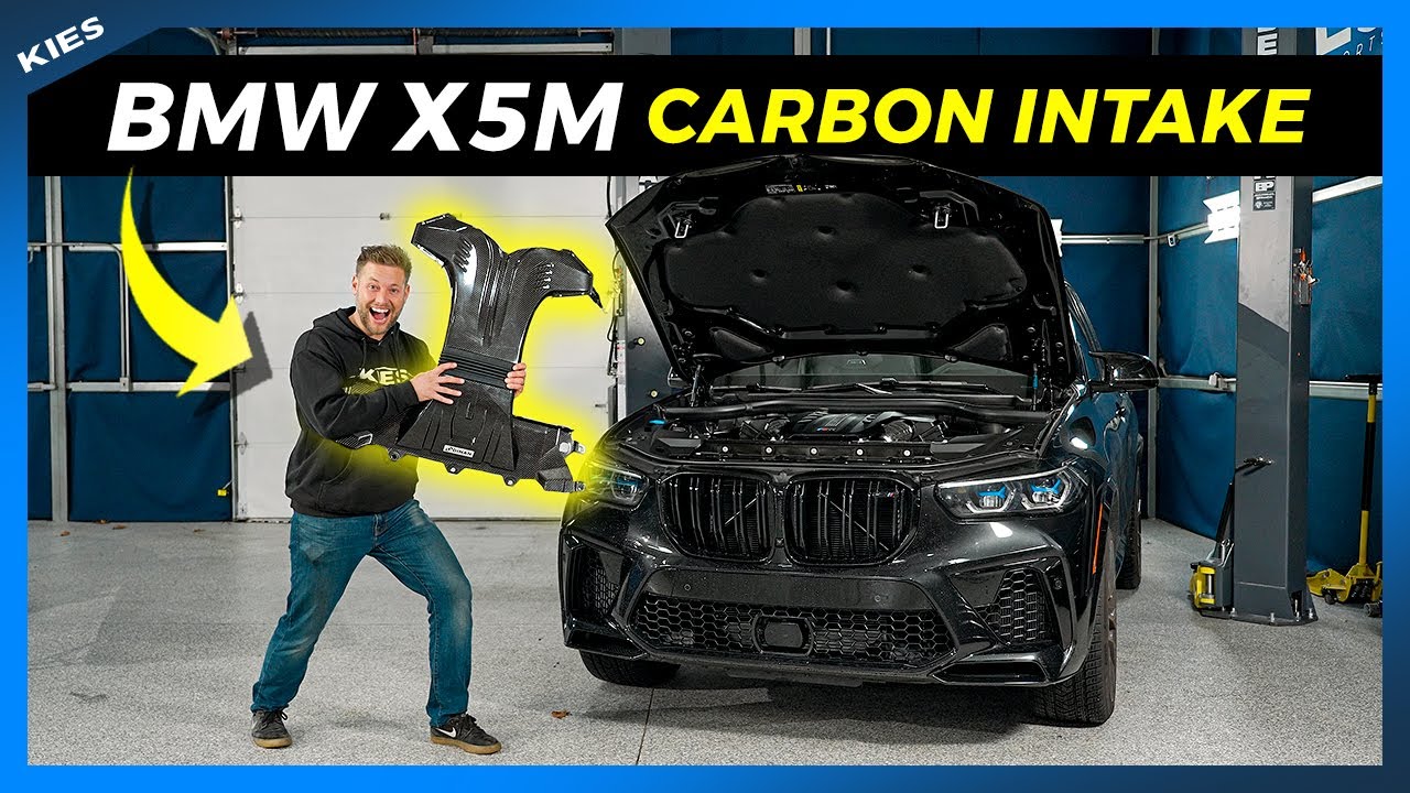 INSANE Full Carbon Fiber Dinan Intake on Rosemary's F95 X5M!