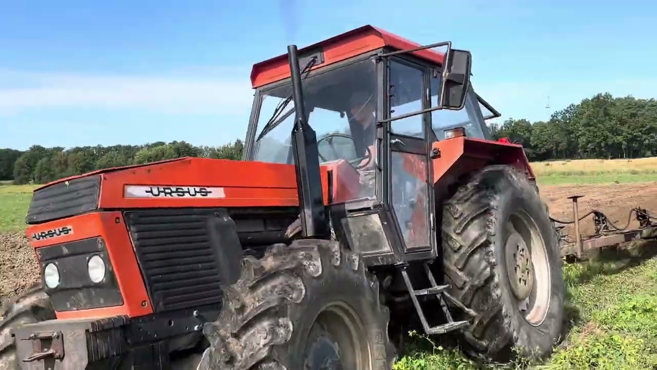 Orka Ursus 1224 fortschritt b201 engine sound pov drive