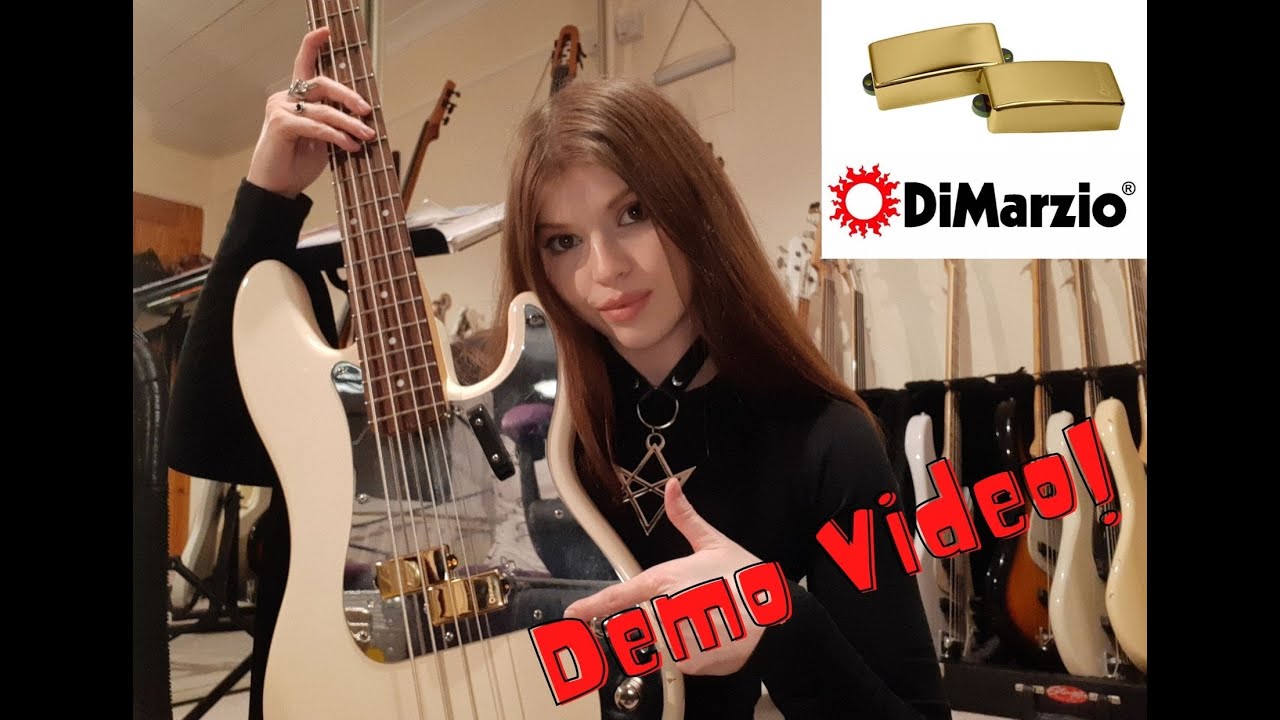 Dimarzio Relentless Middle Pick up demo