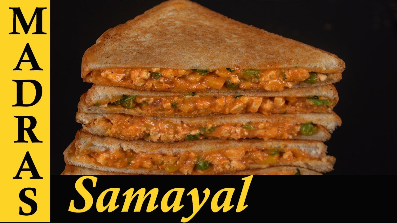 Paneer Mayo Sandwich Recipe in Tamil | Evening Snacks Recipe in Tamil
