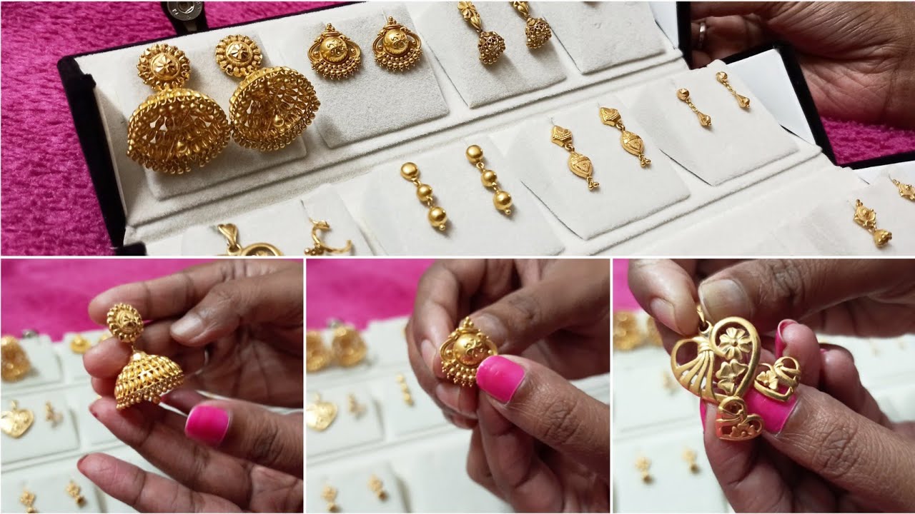 My Gold Jewellery Collection || My Gold Earrings Collection || Beauty Makes Fashion