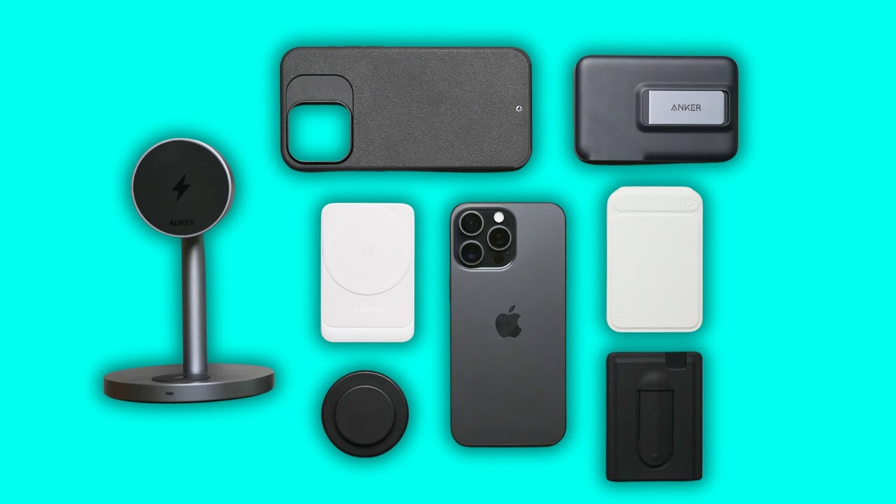 The BEST MagSafe Accessories for iPhone 15 Pro Max!!