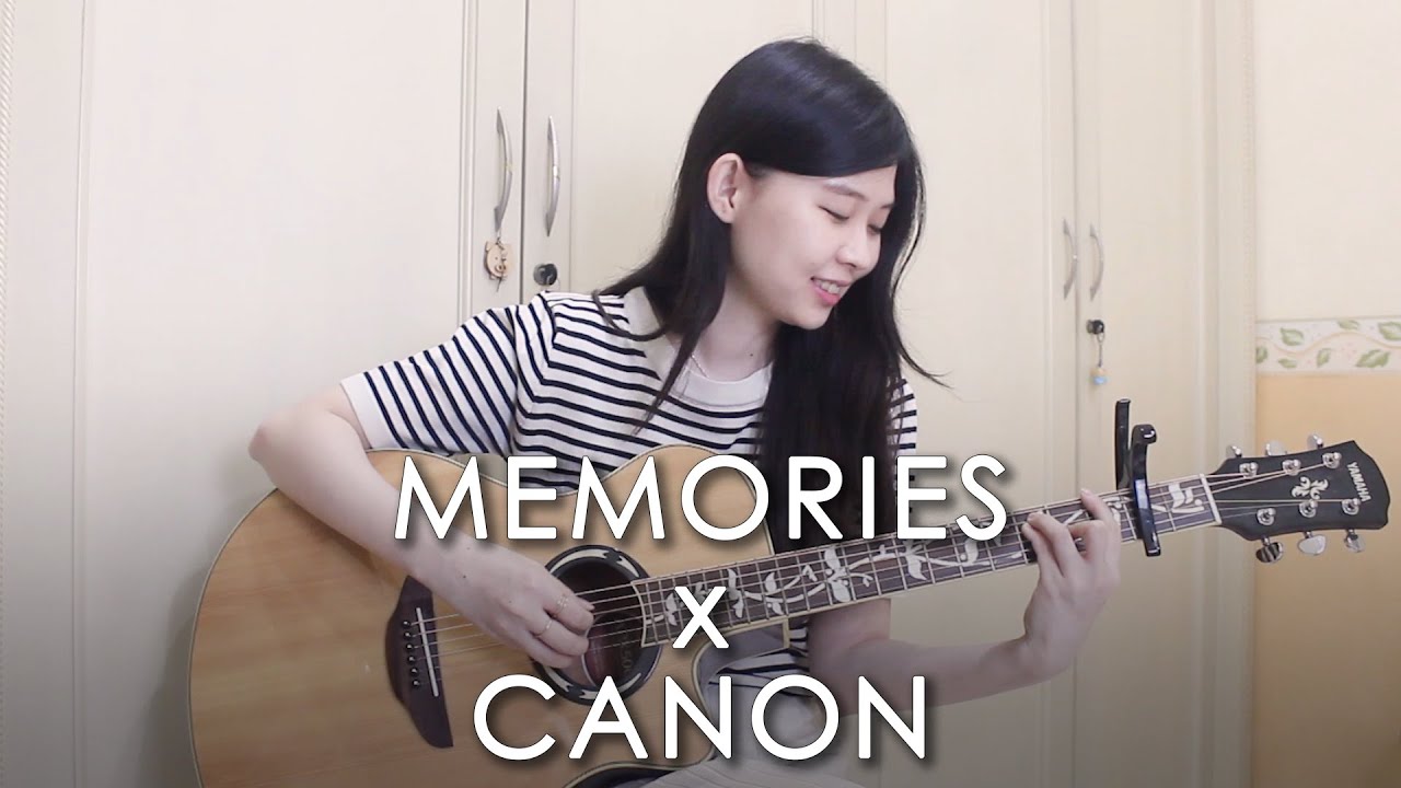 (Maroon 5) Memories x Canon in D - Fingerstyle Guitar Cover | Evelyn Jiang
