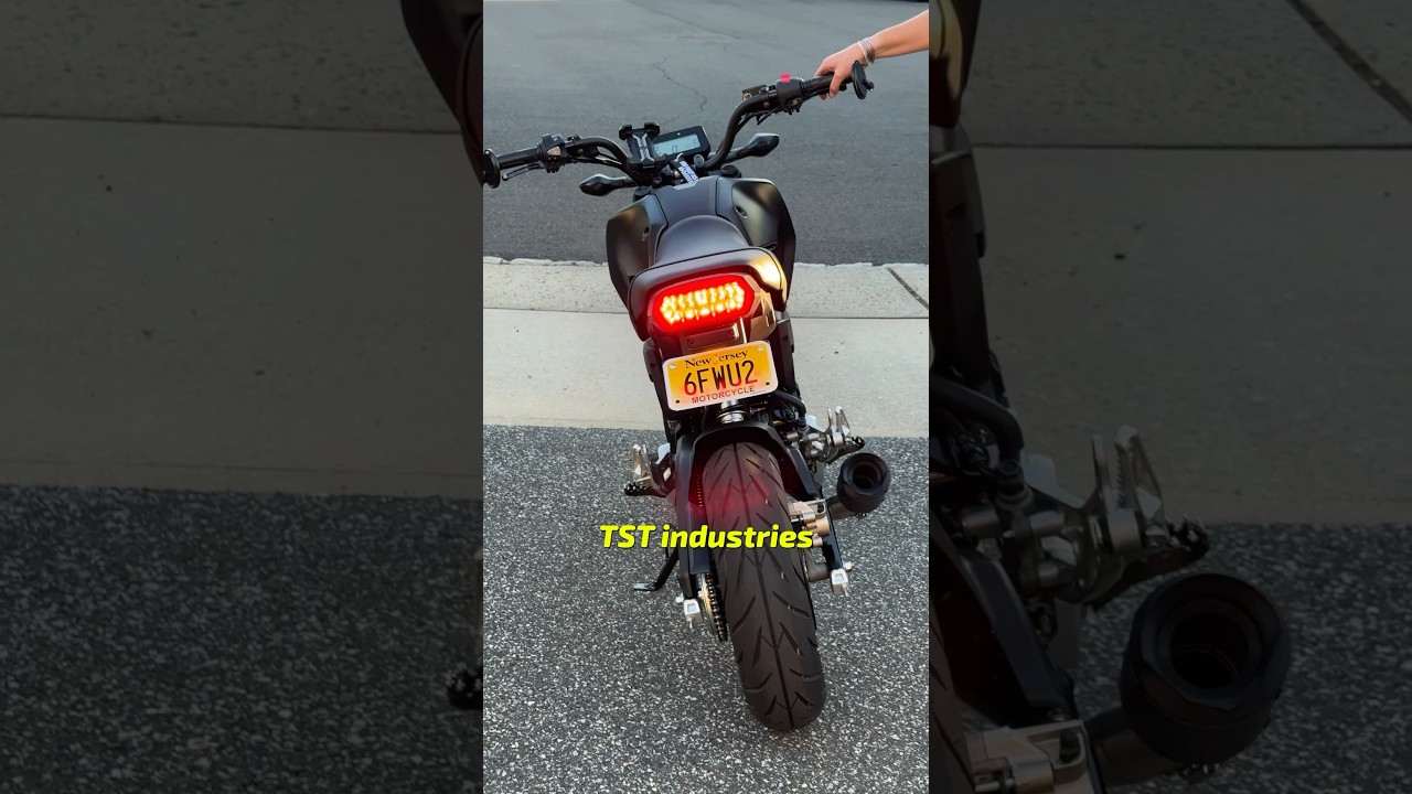 LED Sequential Taillight Install - 2025 HONDA GROM Mods & Upgrades (Must Have) 🏍️💨