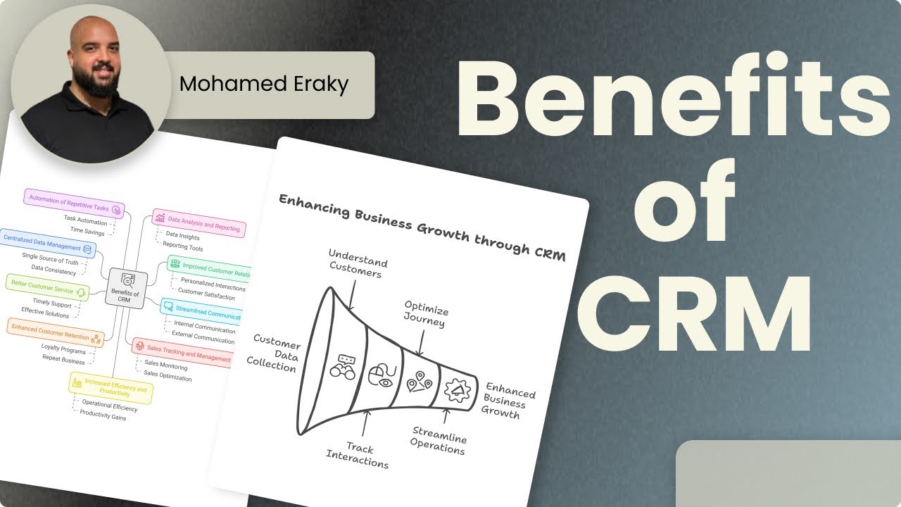 Benefits of CRM - فوائد استخدام ال سي ار ام