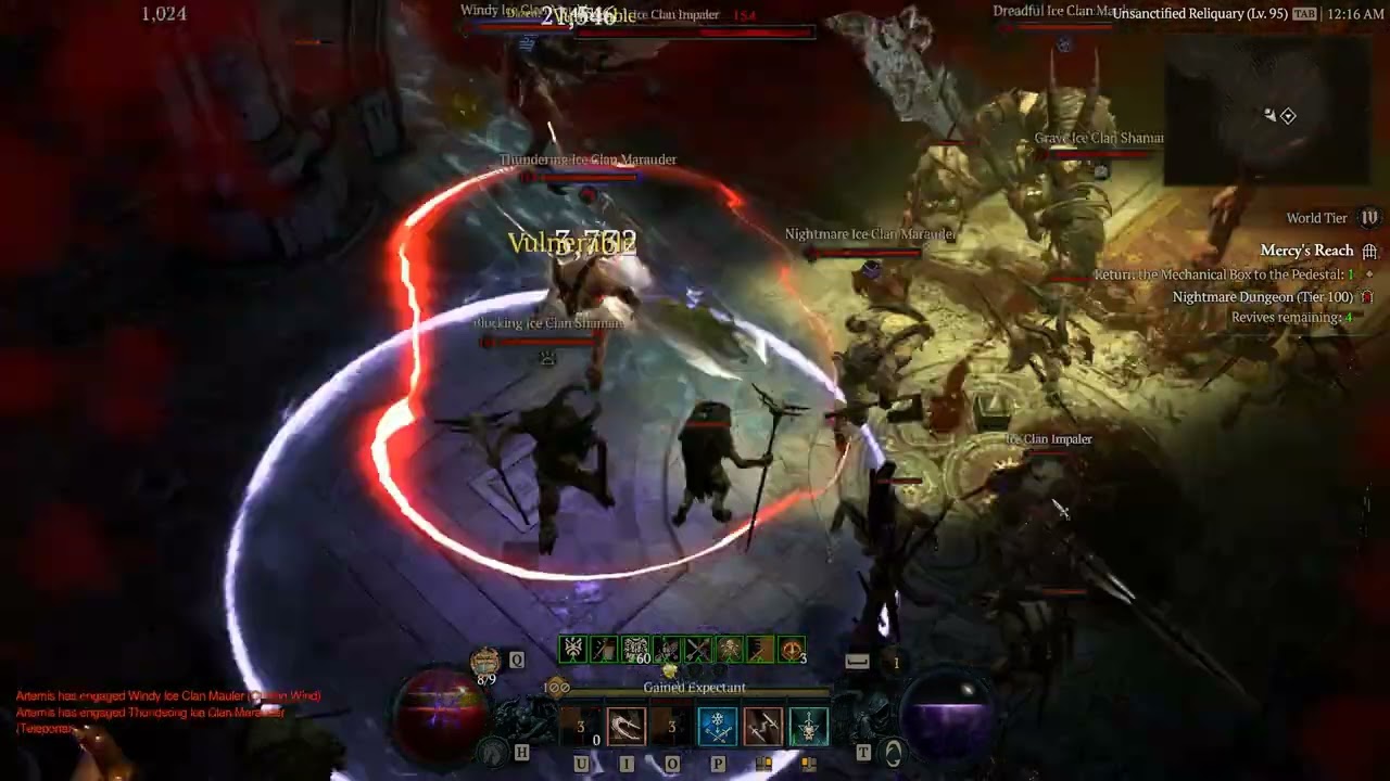 Diablo 4 TB Rogue T100 Mercy's Reach Deathless 4:26