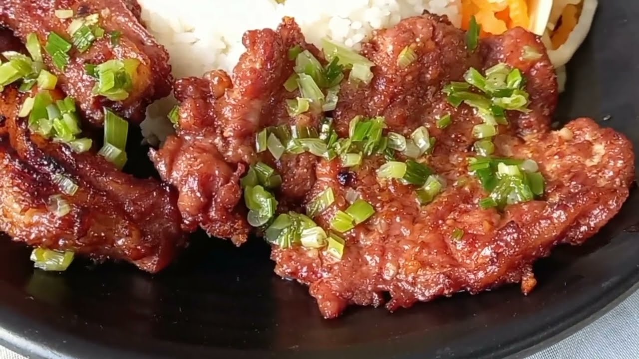 CƠM TẤM SƯỜN | CHIA SẼ BÍ QUYẾT ƯỚP SƯỜN SIÊU MỀM DÀNH CHO KINH DOANH