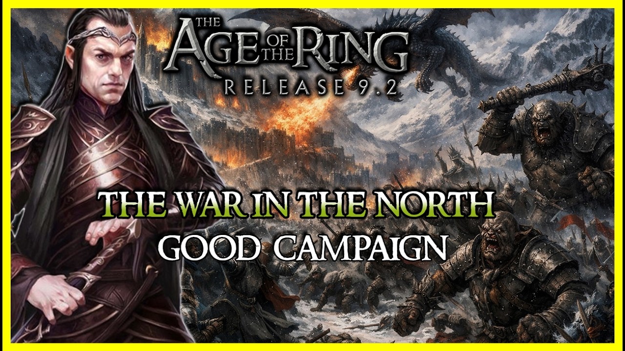 Age of the Ring Mod 9.2 | War of the North Full Campaign [Longplay]