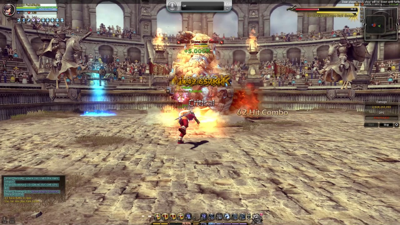 DragonNest SEA - Ripper DPS test Update 26/04/17 After-Awakened