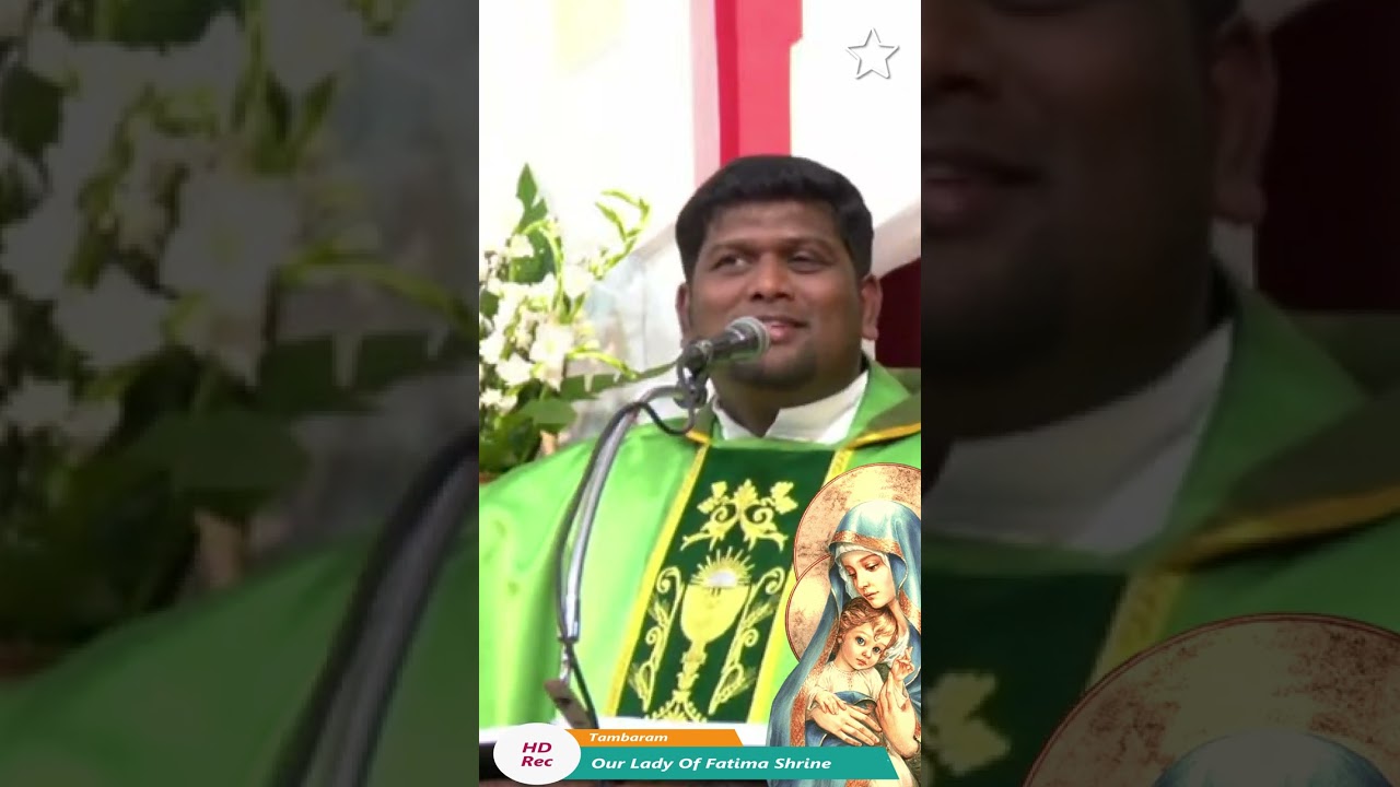 எண்ணங்களை விரிவுபடுத்துவோம் | Fr. Paul Dinakaran | Our Lady Of Fatima shrine | Tambaram | Sermon