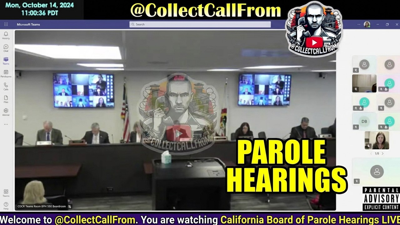 California Executive Board Meetings - Board of Parole Hearings 10/14/2024