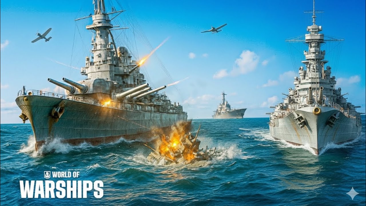 LEVEL 1 VS LEVEL 100 WARSHIP BATTLE