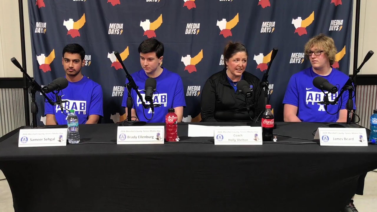 2026 Marshall County Tennis Media Day