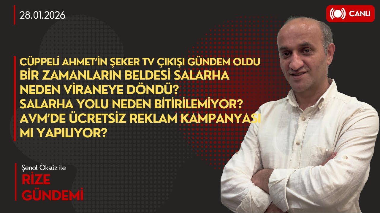 Rize’de Cevap Bekleyen Sorular: Projeler, İddialar ve Tartışmalar