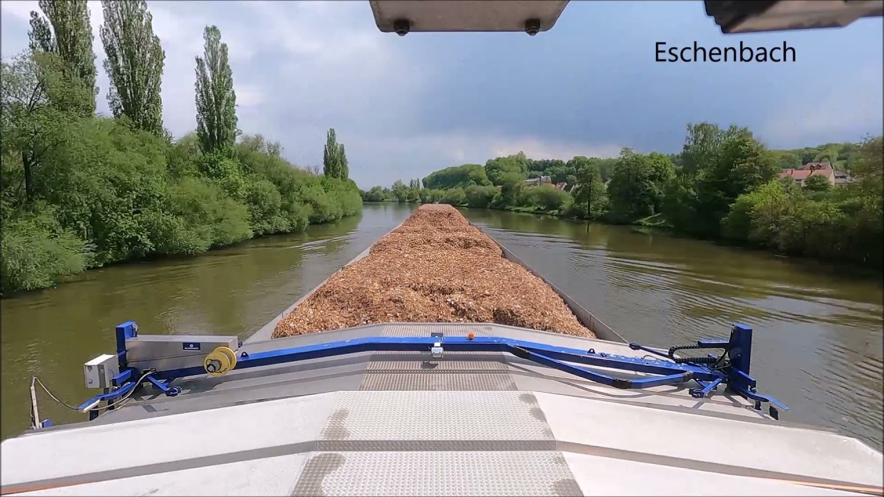 Vaart van sluis Wipfeld naar sluis Forchheim.