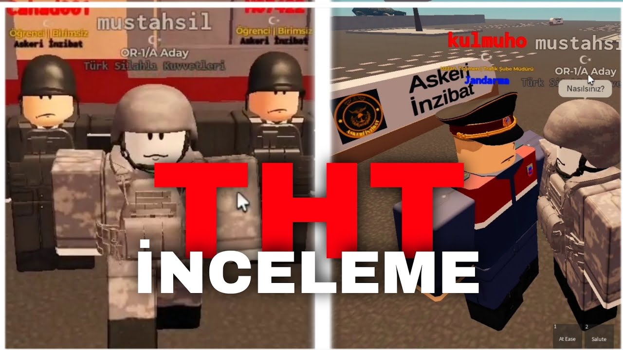 THT TURKISH ARMED FORCES | Roblox Asker Oyunu İnceleme