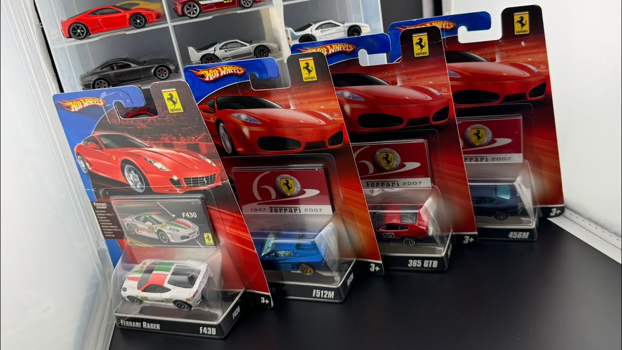 Opening $1000 worth of Hot Wheels Ferrari Racers