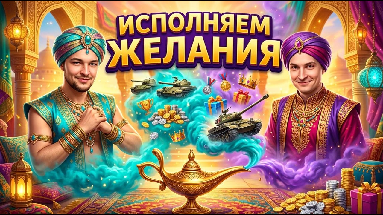 ИСПОЛНЯЕМ ВАШИ ЖЕЛАНИЯ. СЕРВЕР И НЕСКВИ - Танки по заявкам зрителей