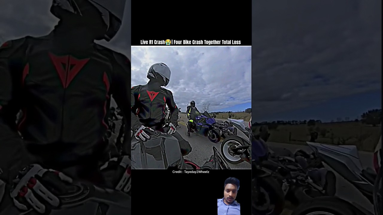 R15 Totally Loss 😭 #automobile #r15 #live #crash #ktmridergirl #yamahar15 #motovlog #viral #shorts