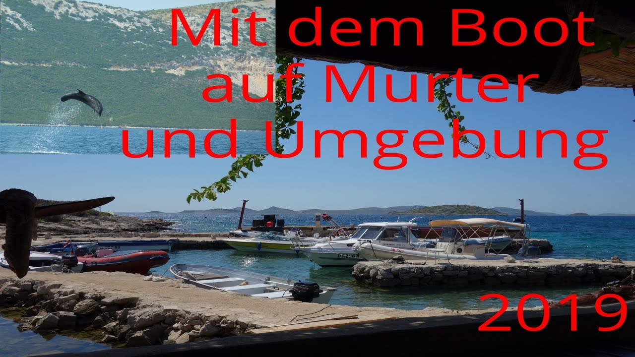 Mit dem Boot auf Murter und Umgebung 2019