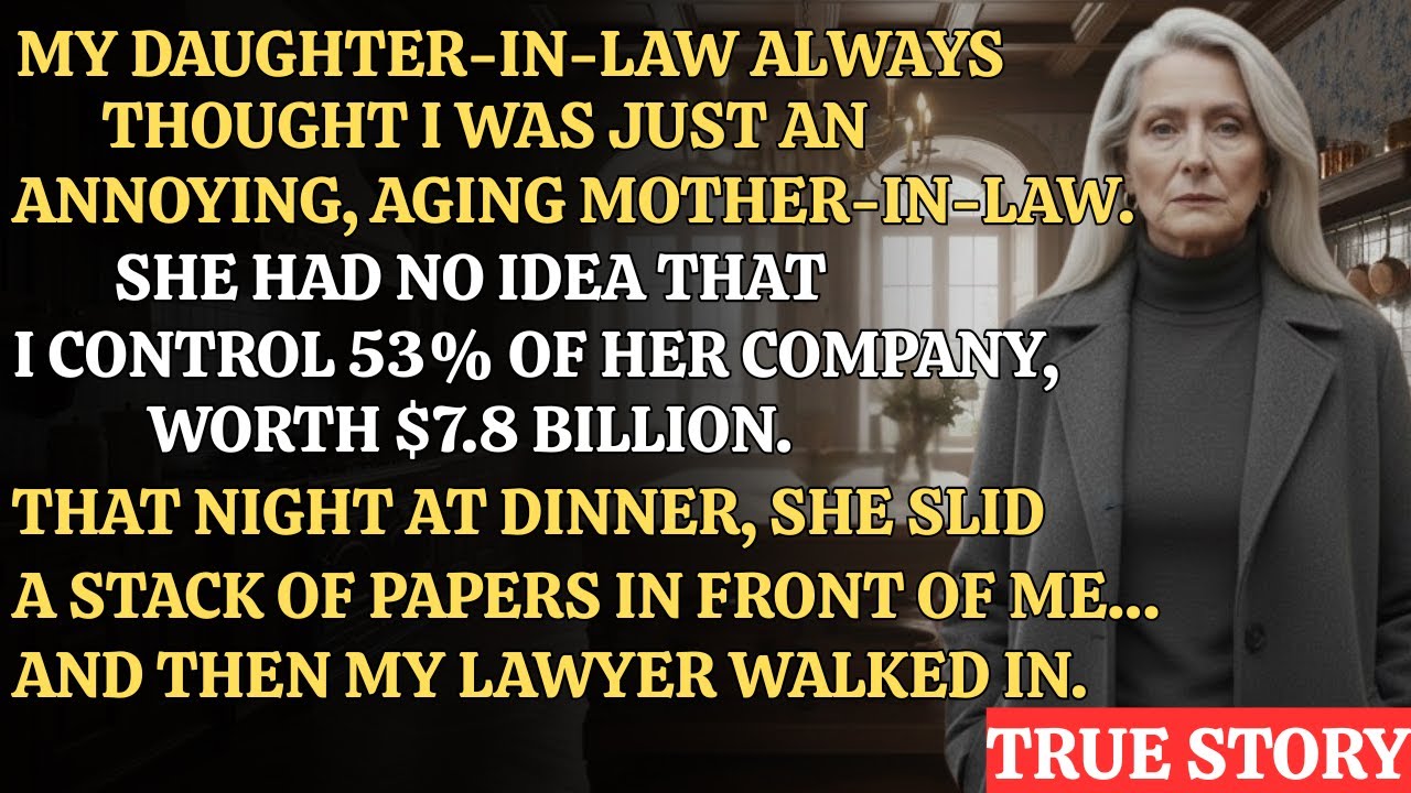 I Never Told My Daughter-in-Law That I Was the Silent Investor Holding 53% of Her Company...