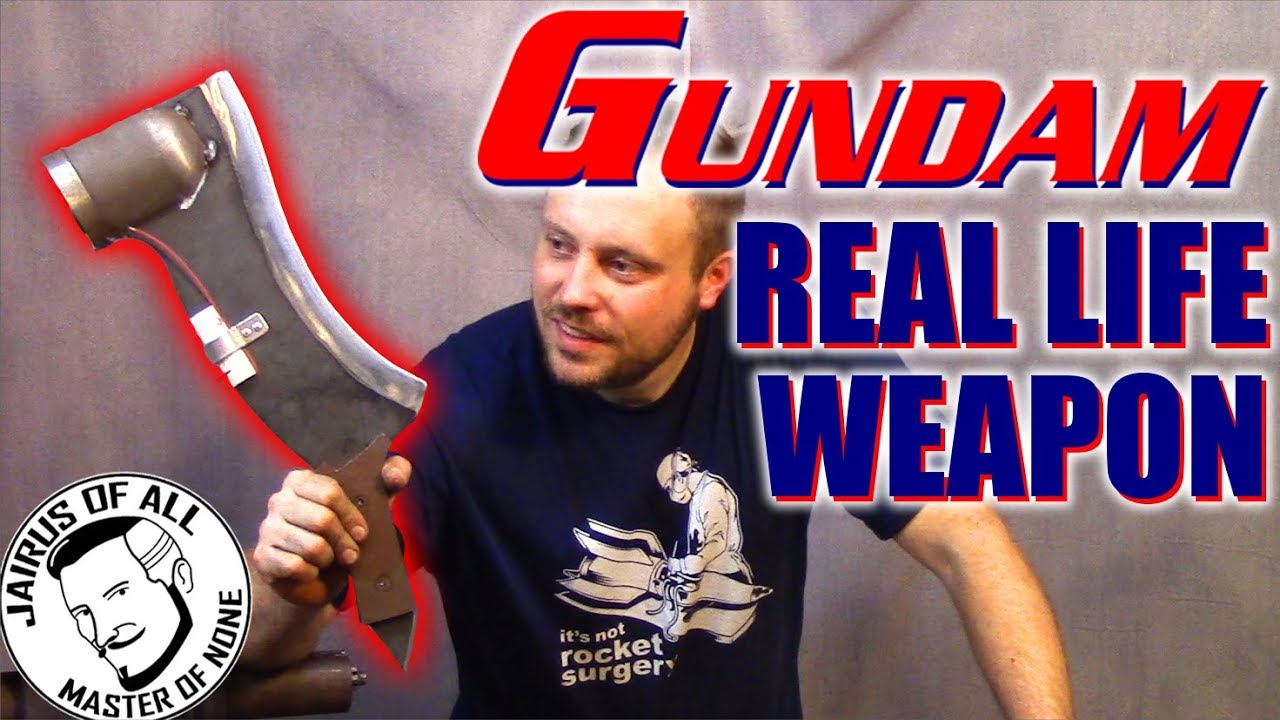 THE HAMMER CHOPPER BUILD - Real Life Gundam Weapon
