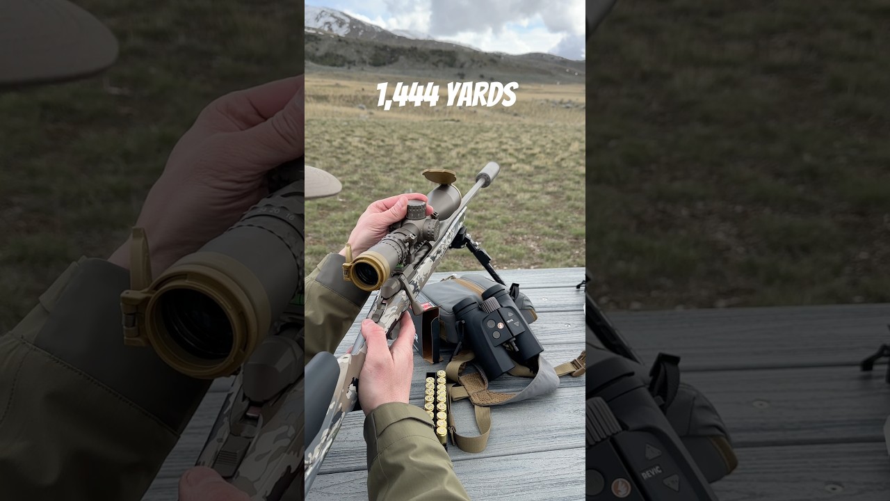 NEW 1,444 yards with the 7mm PRC Browning X-Bolt 2 Speed SPR | long range hunting and shooting #hunt