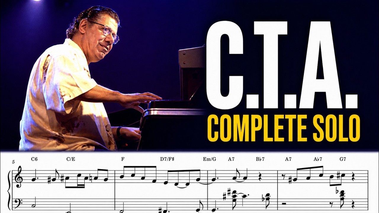 Chick Corea - C.T.A. Complete Rhodes Solo Transcription