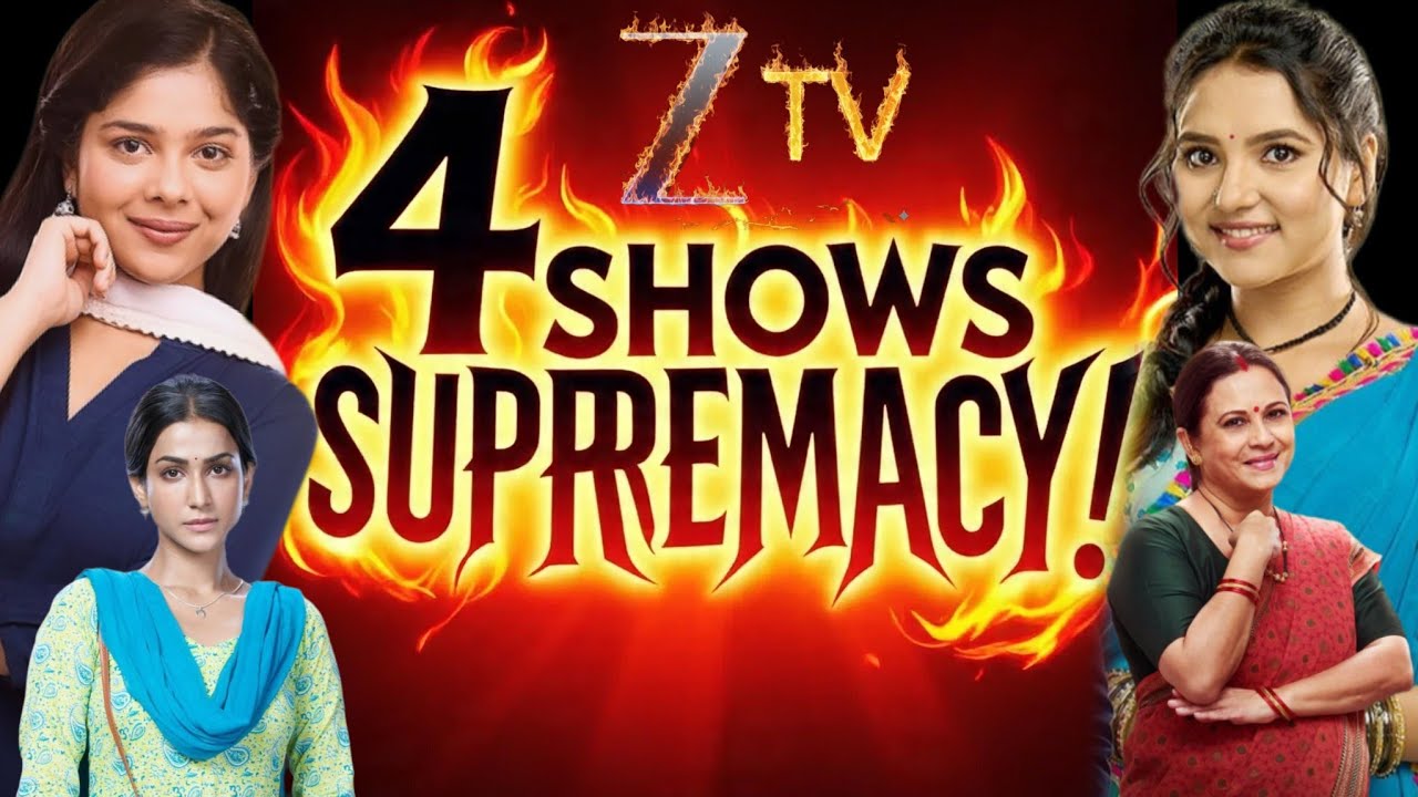 Zee TV Supremacy : 4 Shows Slot Leader 8 PM to 10 PM : Vasudha, Tum Se Tum Tak