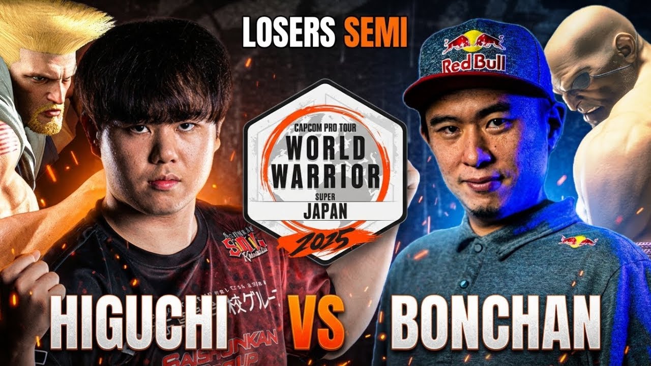 🔥 LOSERS SEMIFINAL ▰ HIGUCHI (Guile) vs BONCHAN (Sagat) ▰ World Warrior Japan #5 | SF6🔥