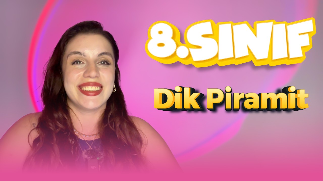 7. Fasikül | Dik Piramit | 8.Sınıf Max Matematik | Sayfa: 39 - 48