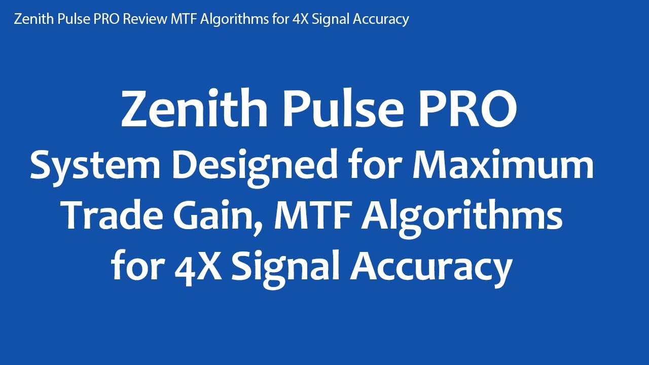 Zenith Pulse PRO Review 70% DISCOUNT No Recurring Fee!