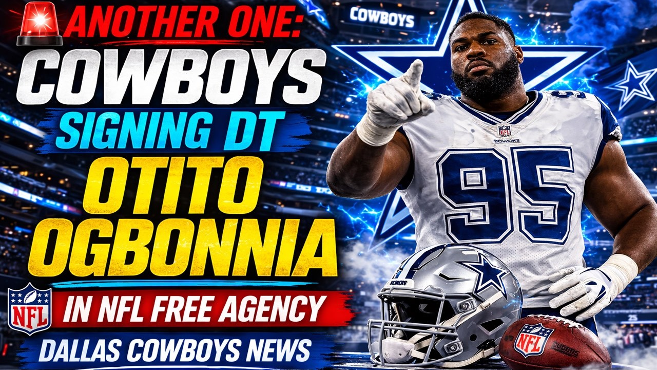 🚨 BREAKING: Cowboys Sign DT Otito Ogbonnia in Free Agency – Dallas Adds Power to Defensive Line