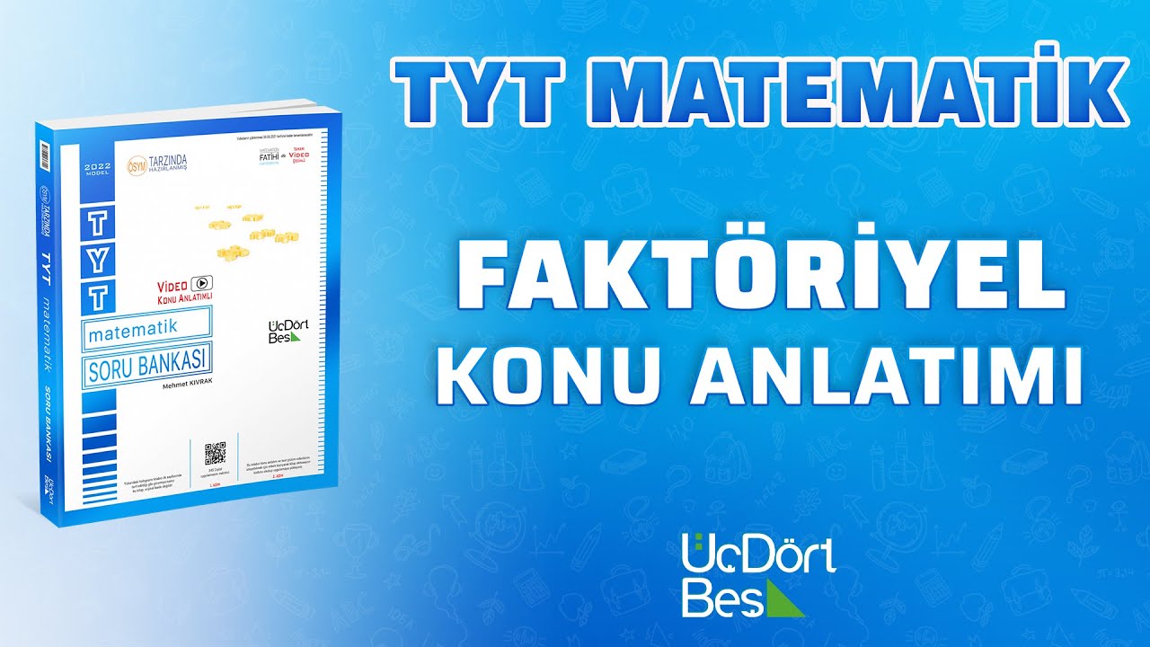 FAKTÖRİYEL | 2022 TYT MATEMATİK | 345 YAYINLARI