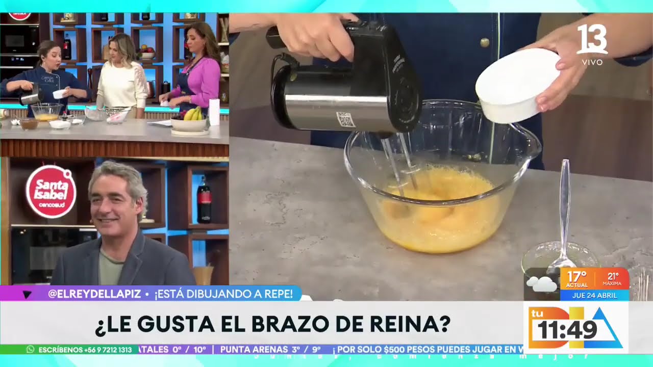 Los secretos de Camila Chef para hacer el ¡Brazo de Reina perfecto! | Tu Día | Canal 13