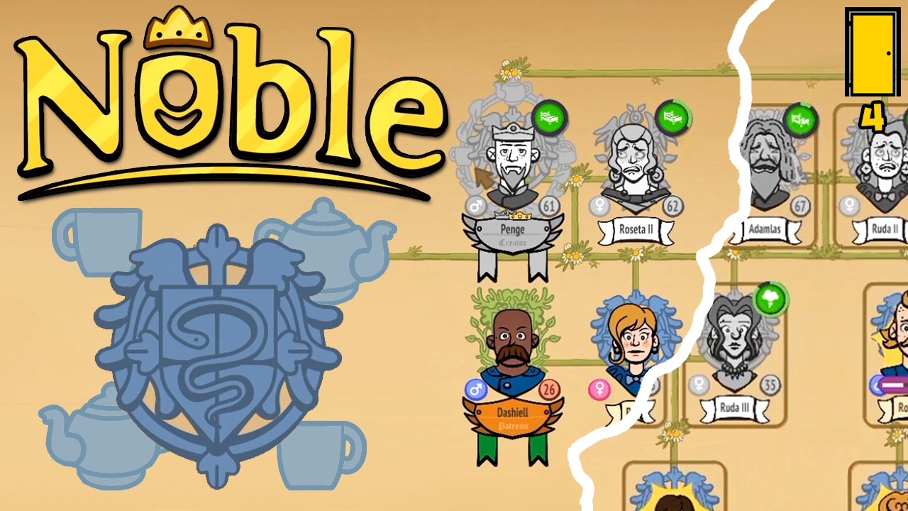 Our House Splits In Two! | Noble - Part 4 (Medieval Dynasty Builder)