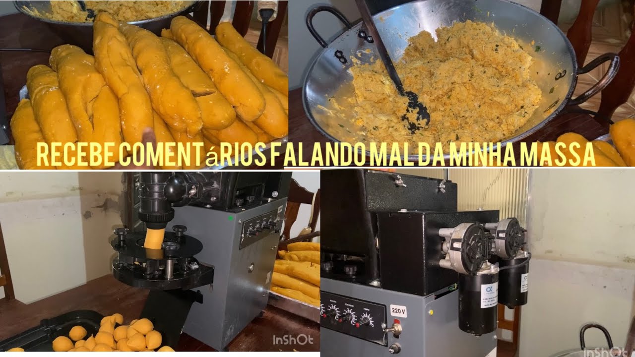 RECEBI MUITAS CRÍTICAS SOBRE A MASSA DA MINHA COXINHA 