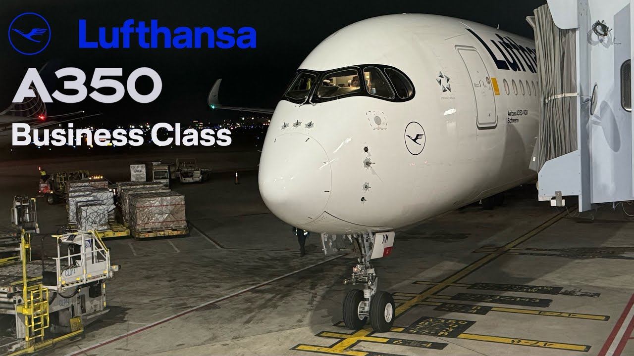 BUSINESS Lufthansa Airbus A350-900 🇺🇸 Chicago ORD to Munich MUC 🇩🇪 + Lounge [FULL FLIGHT REPORT]